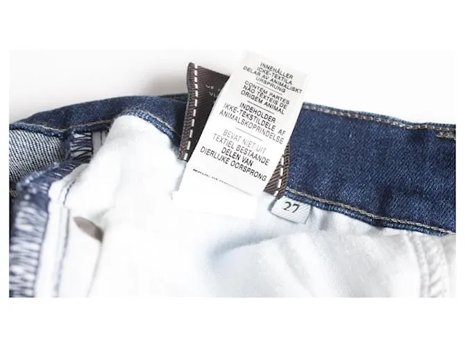 7 For All Mankind 7 Para toda la humanidad, pantalones acampanados Azul 