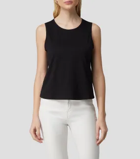Armani Exchange Top con monogram sin mangas Mujer