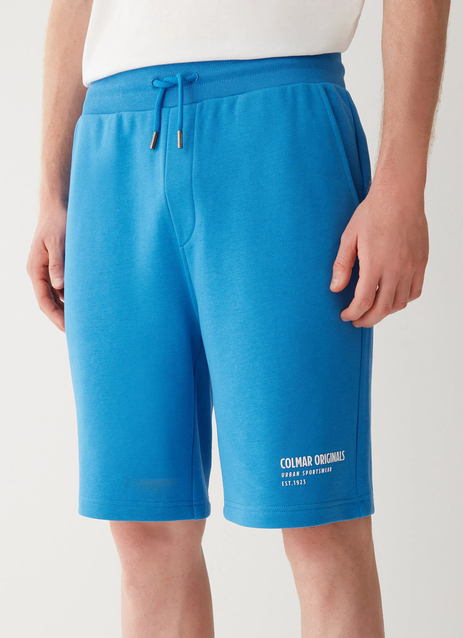 Bermudas de felpa suave con estampado en 3D