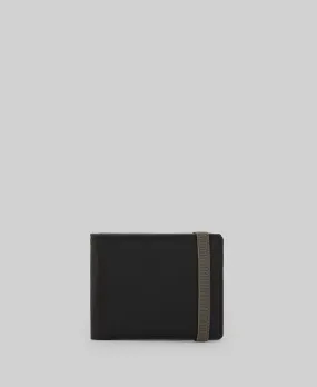 Black nylon wallet man