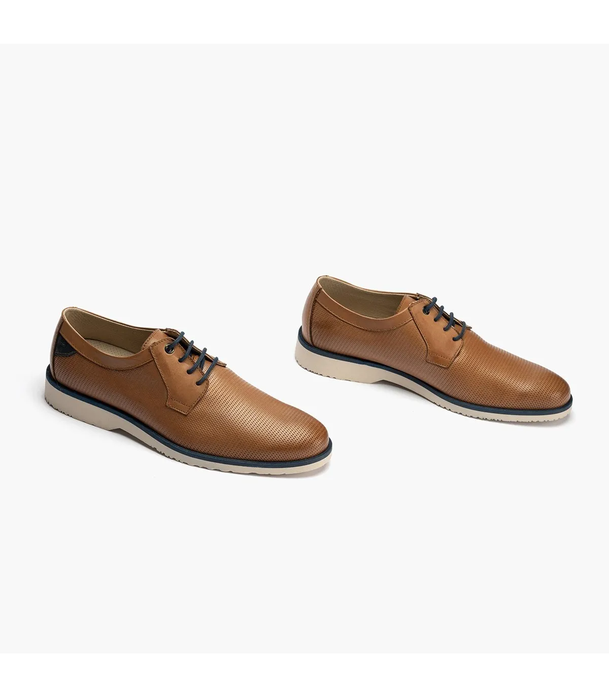 Blucher Marshall cordones hombre piel MARRON CLARO