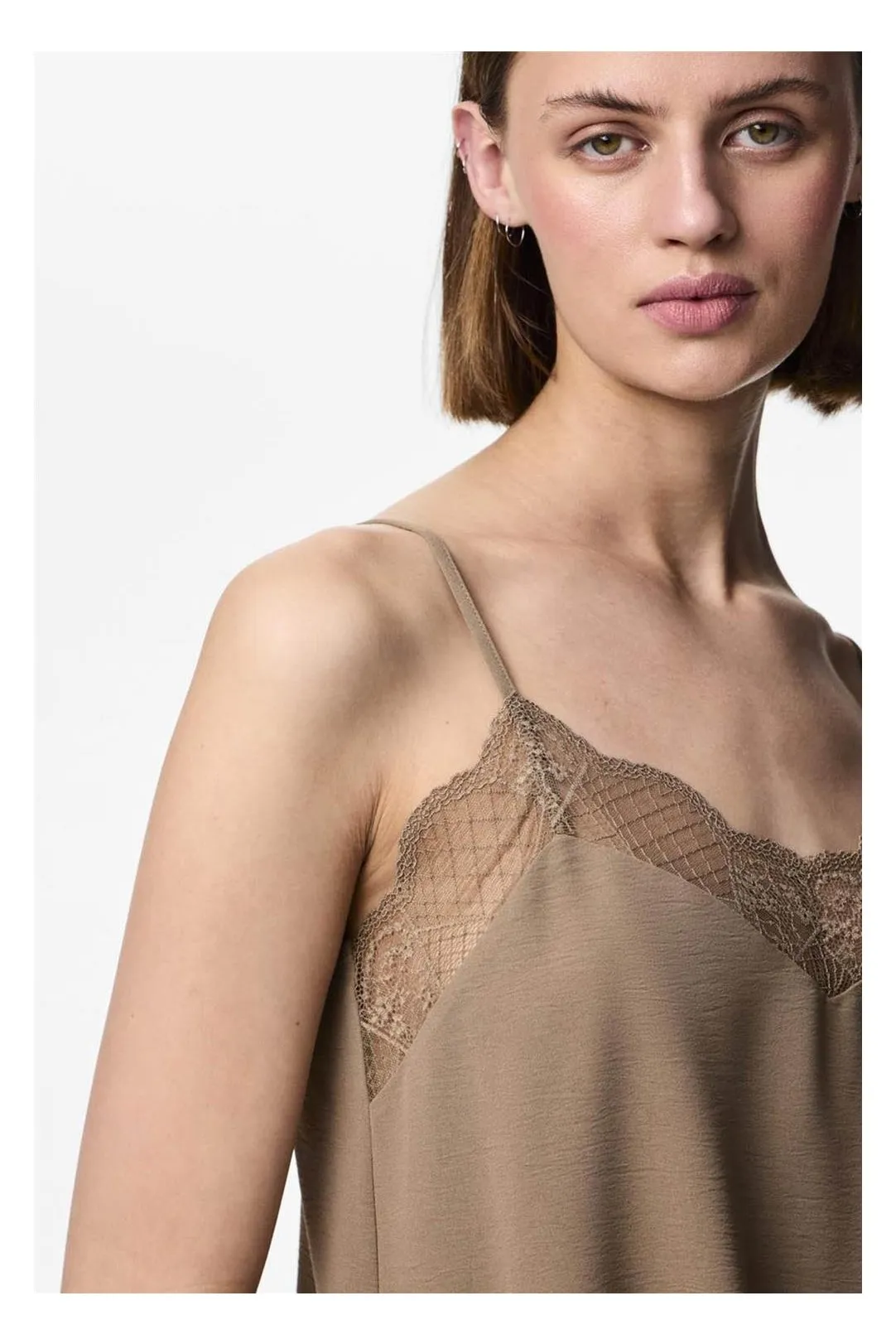 BLUSA LENCER PCTIFFANY TAUPE
