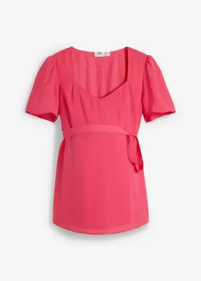 Blusa premamá Rosa oscuro