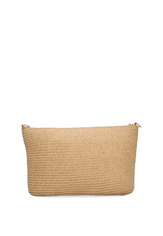 Bolso bandolera pequeña Luna Collection van natural