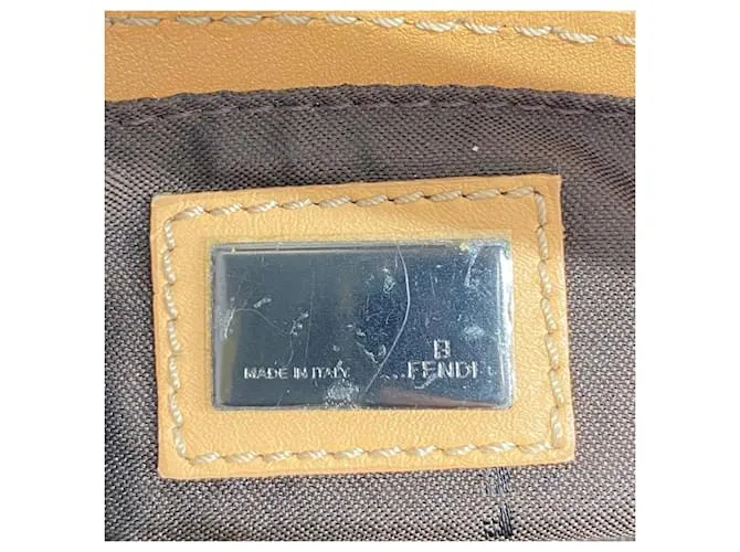 Bolso Fendi Zucchino Castaño 
