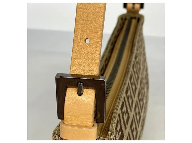 Bolso Fendi Zucchino Castaño 