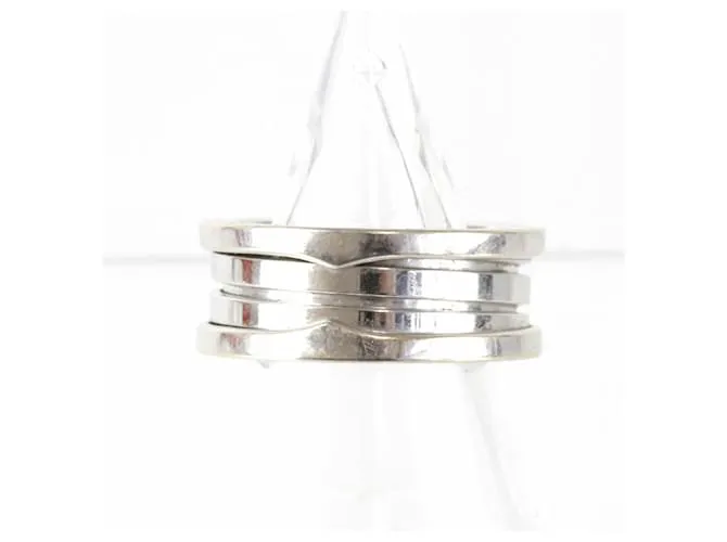 Bulgari Anillo B-Zero-1 3 Band de Bvlgari en oro blanco de 18K Plata 