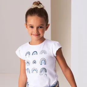 Camiseta niña manga corta Mayoral