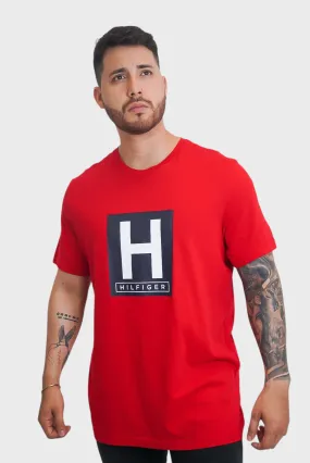 Camiseta Tommy Hilfiger Mahogany