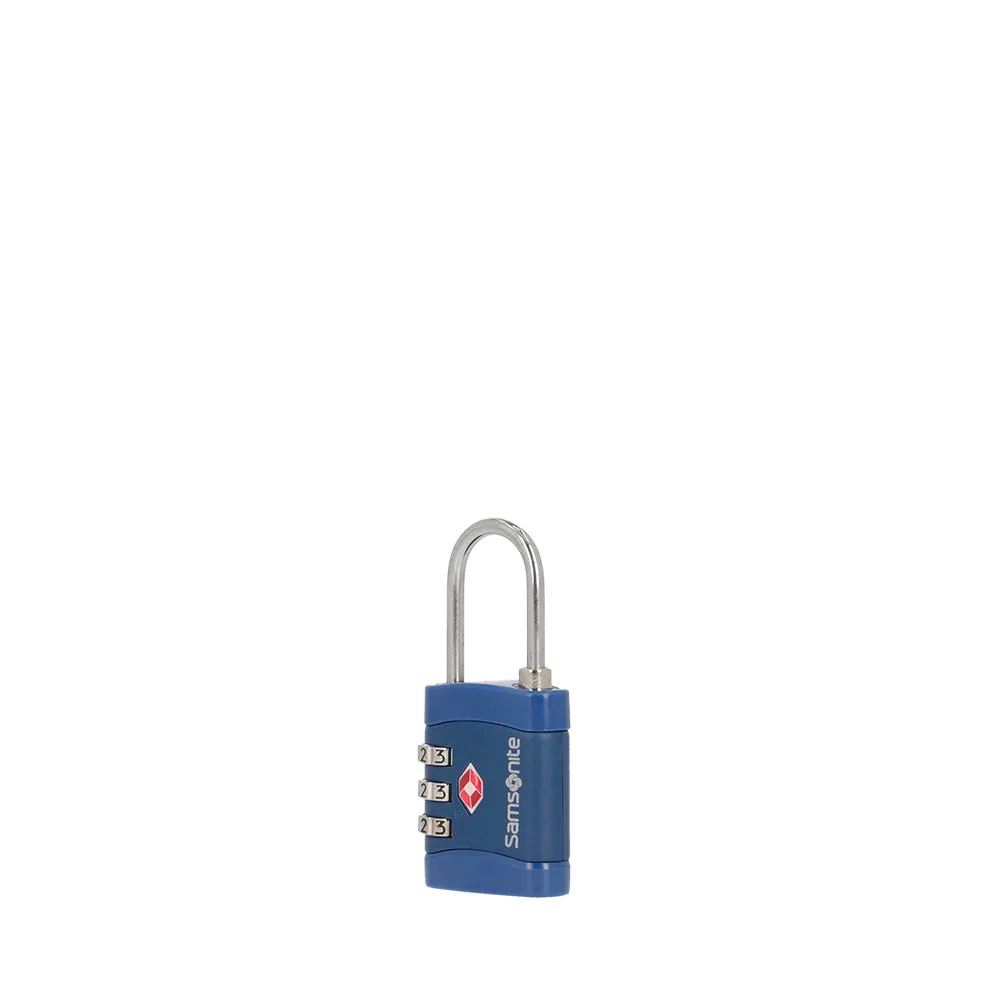 Candado para maleta TSA Global TA azul