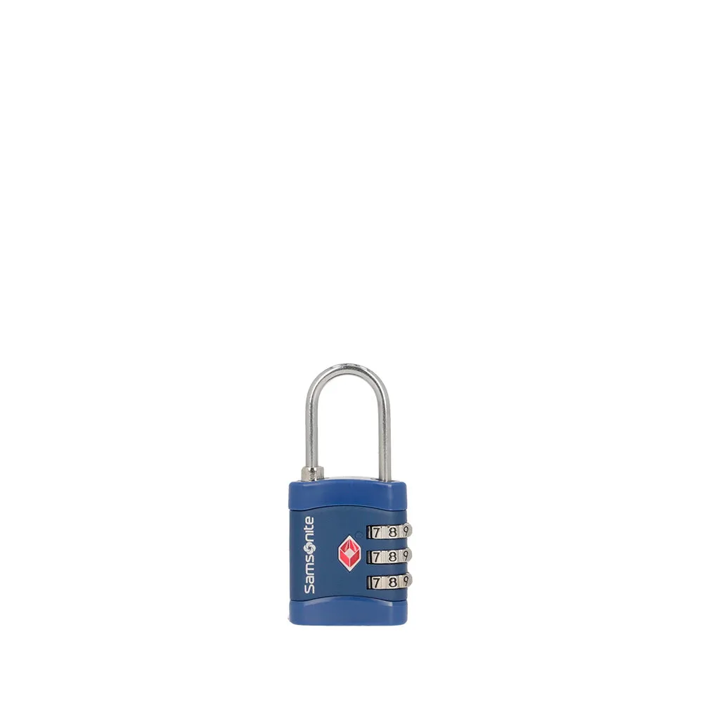 Candado para maleta TSA Global TA azul