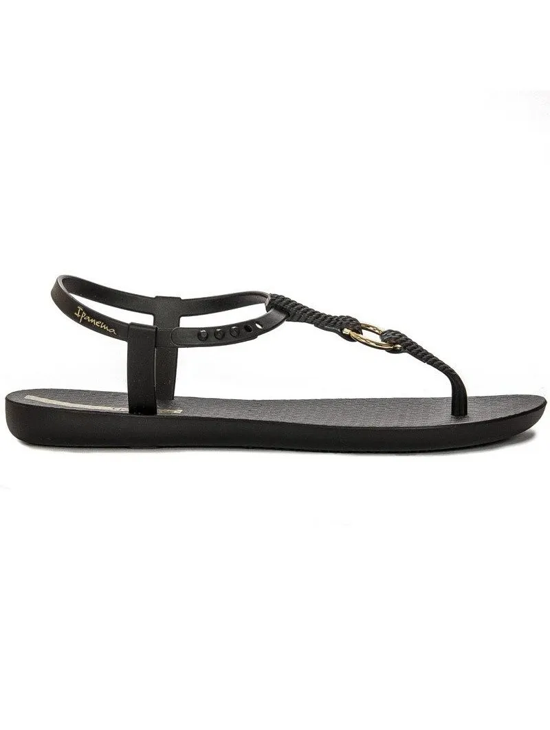 CHANCLAS IPANEMA CHARM VII SAND FEM 82760 NEGRAS