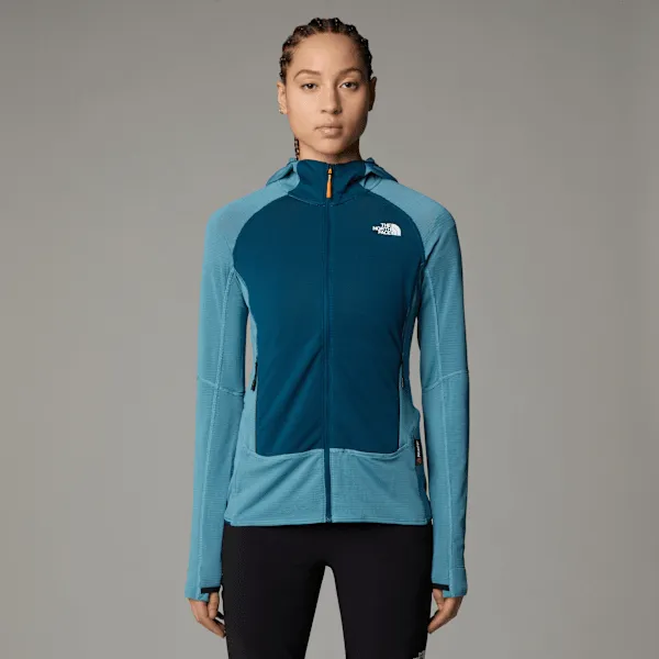 Chaqueta con capucha Polartec® Power Grid™ Bolt para mujer