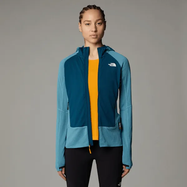 Chaqueta con capucha Polartec® Power Grid™ Bolt para mujer