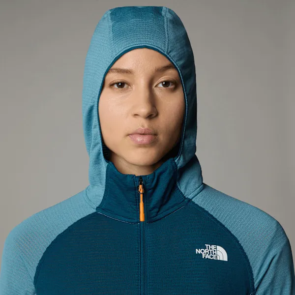 Chaqueta con capucha Polartec® Power Grid™ Bolt para mujer