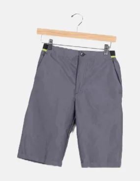 Decathlon Pantalón gris deportivo detalle goma