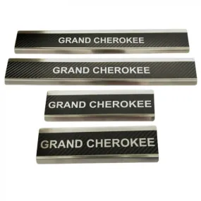 Jeep Grand Cherokee WK 2011-2019 Umbrales de Carbono de Acero Inoxidable