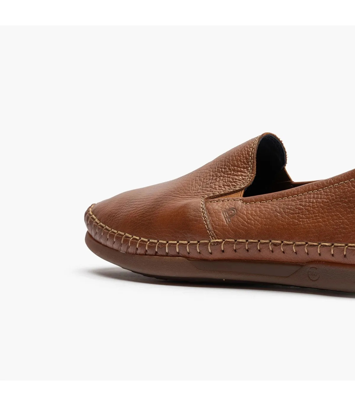 Kiowa slip on piel hombre MARRON