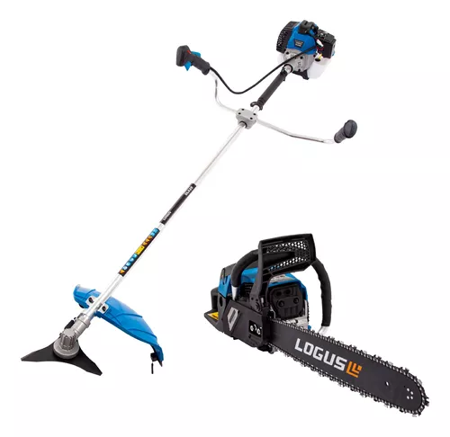 Kit Motosierra 52cc Y Desmalezadora 52cc - Logus + Extras