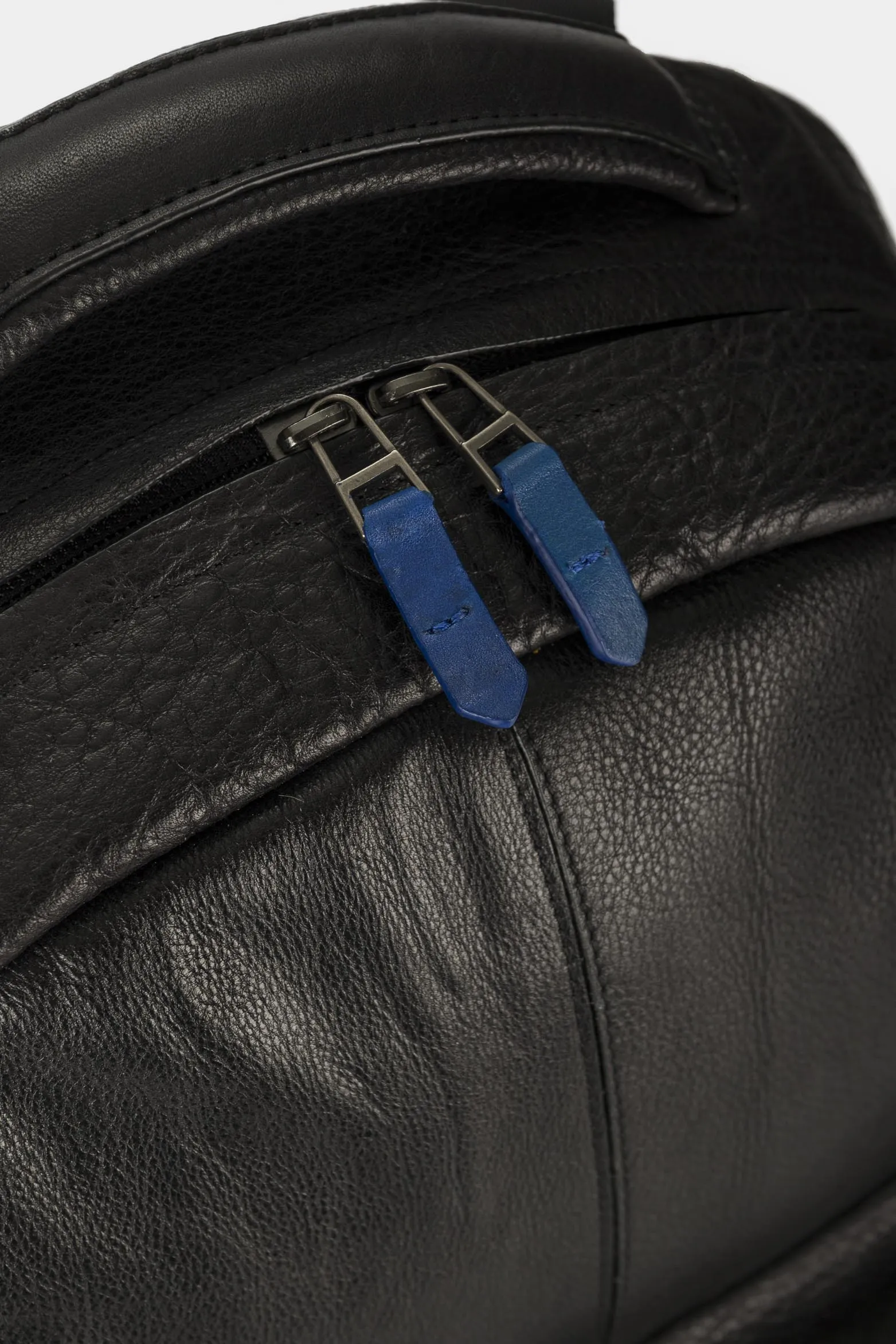 Morral fagus 2.0 de cuero para hombre lona en nylon Negro