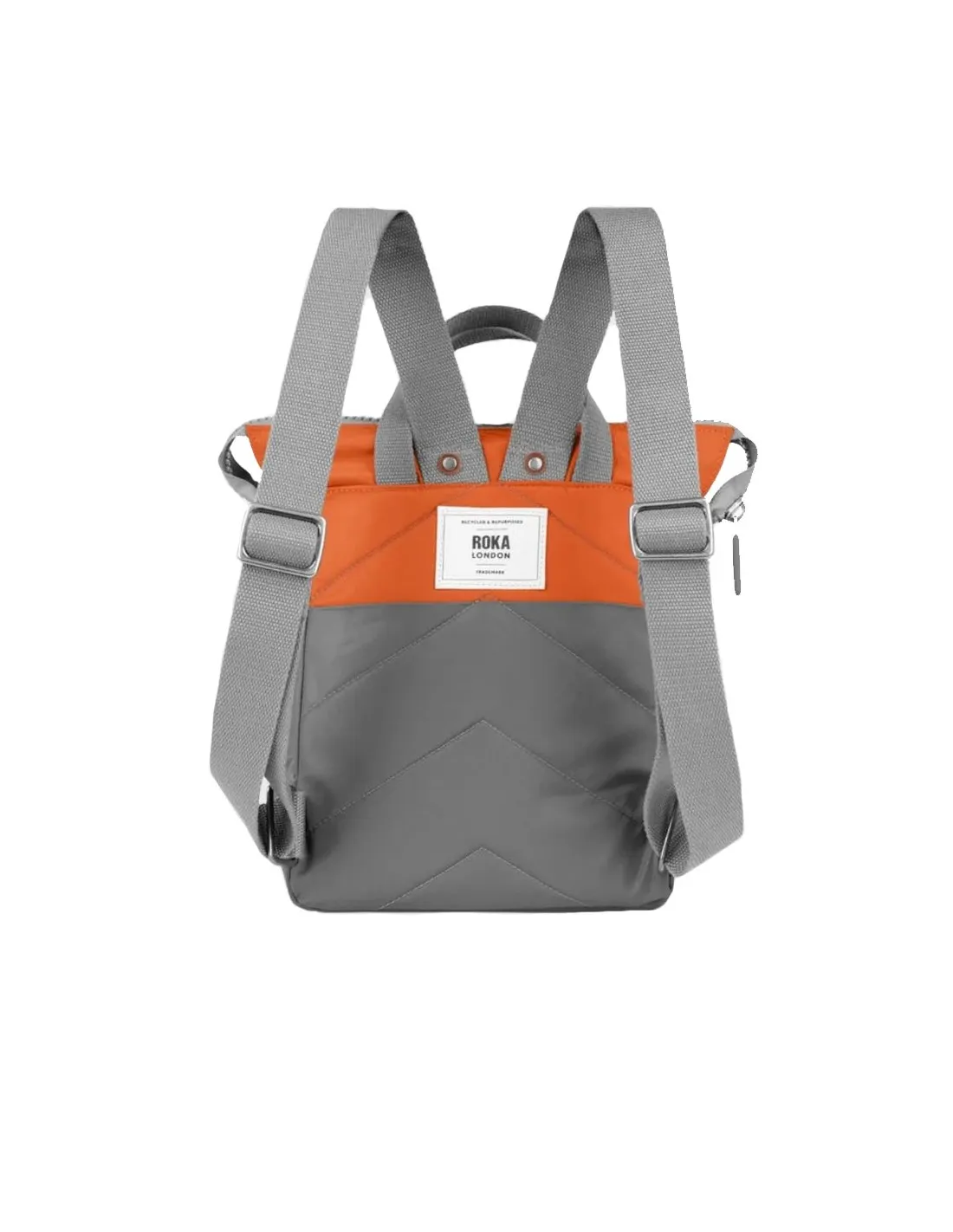 ROKA CANFIELD B TWO TONE SMALL NYLON GRAPHITE/BURNT ORANGE