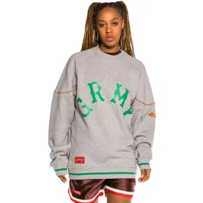 Sudadera Unisex Grimey "The Loot / El botín" Crewneck - Sport Grey | Spring 21