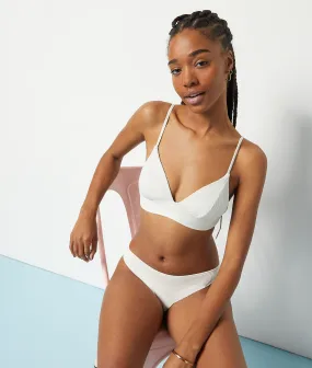 Sujetador bikini triángulo, suave relieve PRIMS BLANC - ETAM