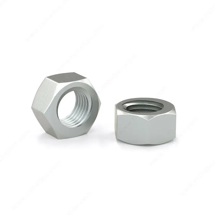Tuerca hexagonal - Zinc