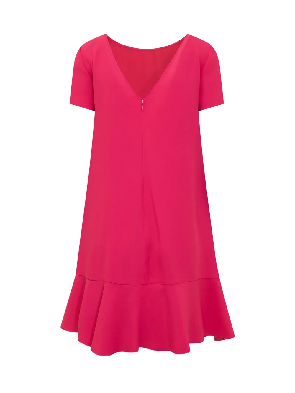 VALENTINO RED Dress with Neckline