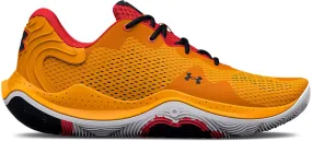 Zapatillas Básquetbol Hombre Under Armour Spawn 4 Amarilla/Roja/Blanca